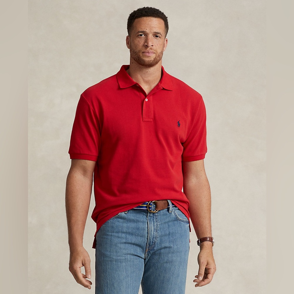 Polo by Ralph Lauren Men's Vibrant Red Polo Shirt